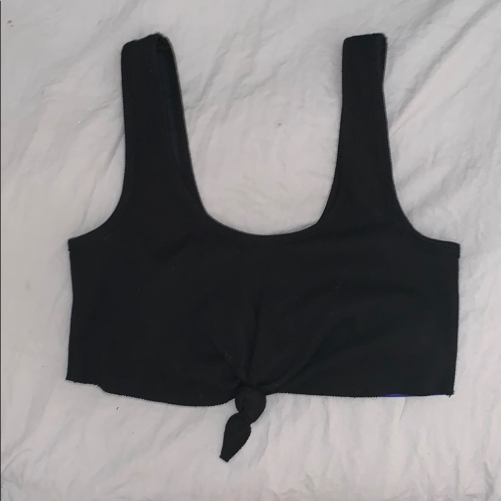 Free People Flashdance Ribbed Crop Bra